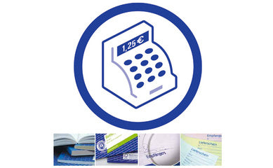 AVERY Zweckform Formulierenboek Uitvoerkaart, A6 liggend, geel