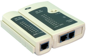 LogiLink kabeltester RJ11, RJ12, RJ45 met afstandsbediening