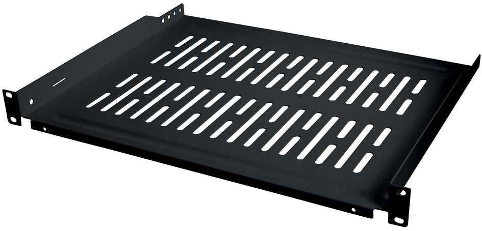 LogiLink 19 legbord, 1 HE, vaste montage, (D)350 mm, zwart