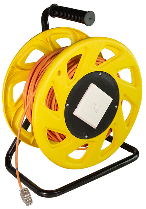 LogiLink netwerkkabeltrommel, Cat. 6A met Cat. 7 ruwe kabel