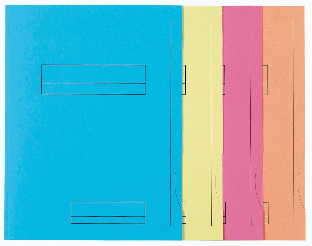 Exacompta dossiermap Super 210, pak van 50 stuks, geassorteerde kleuren