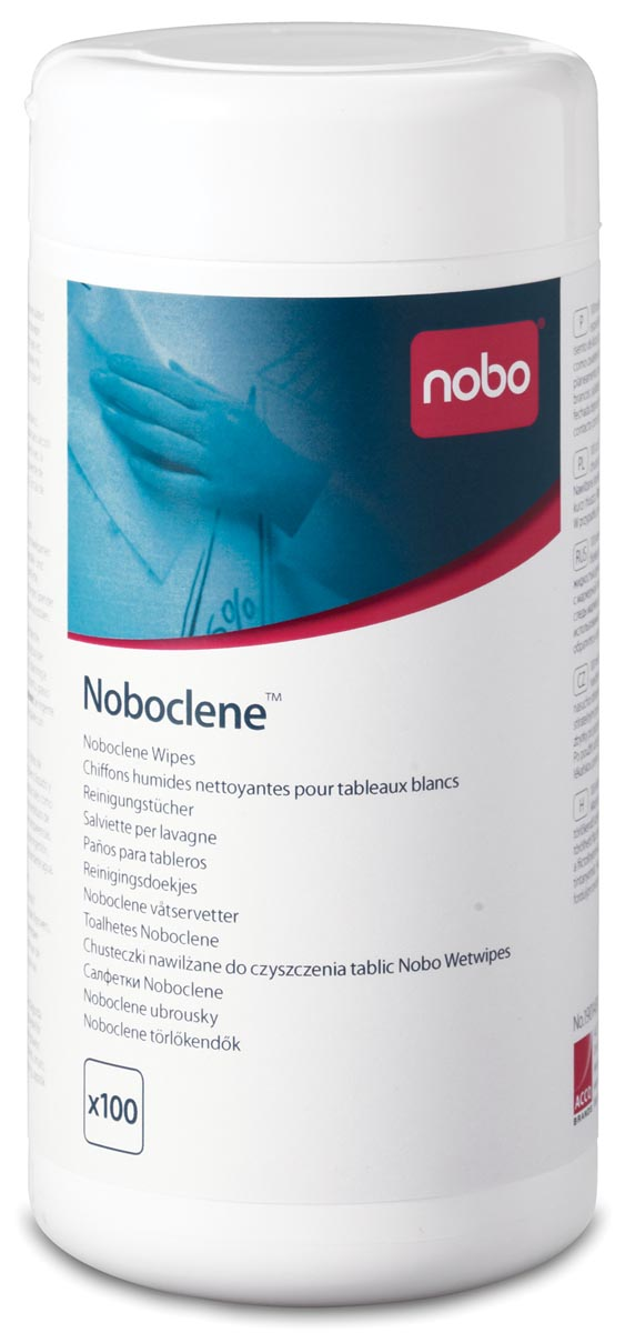 Nobo Reinigingsdoekjes Noboclene, 100 stuks