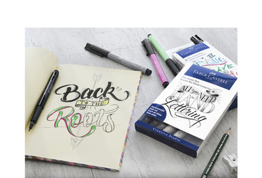 FABER-CASTELL inktpen PITT artist pen, set van 4, Metallic