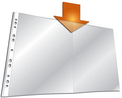DURABLE brochureomslag, DIN A3 liggend, PP, transparant, 0,06 mm