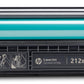 HP toner 212X, 10.000 pagina's, OEM W2121X, cyaan
