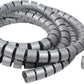 LogiLink kabelbundelaar, 2,5 m, diameter: 25 mm, zilver