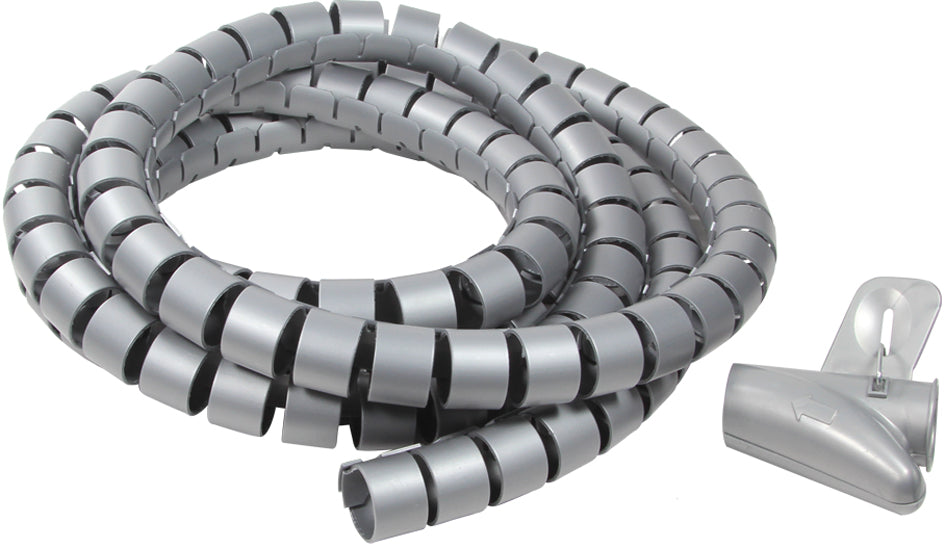LogiLink kabelbundelaar, 2,5 m, diameter: 25 mm, zilver
