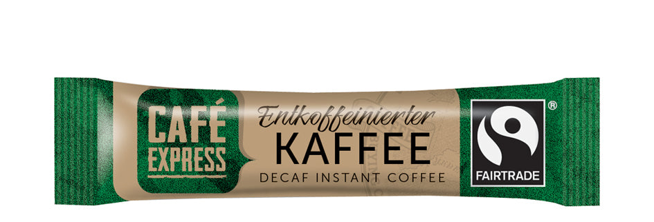 HELLMA Instant Coffee Stick Café Express Decaf, 500s.