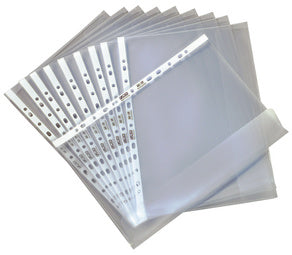 herlitz folderhoes met klep, A4, generfd
