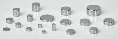 MAUL neodymium magneet, diameter: 10 x (H)1 mm, nikkel