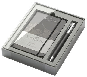 FABER-CASTELL schrijfinstrumentenset Ambition edelhars, zwart