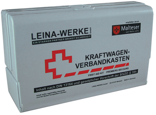 LEINA Eerste Hulp Kit Ster Zilver Editie Inhoud DIN 13164