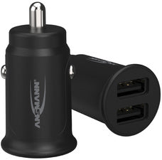 ANSMANN USB autolader In-Car-Charger CC212, 2x USB