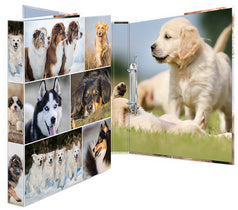 HERMA ringband Dieren - Honden, DIN A4, 2-rings mechaniek