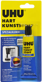 UHU speciale lijm HART KUNSTSTOFF, 30 g in een tube