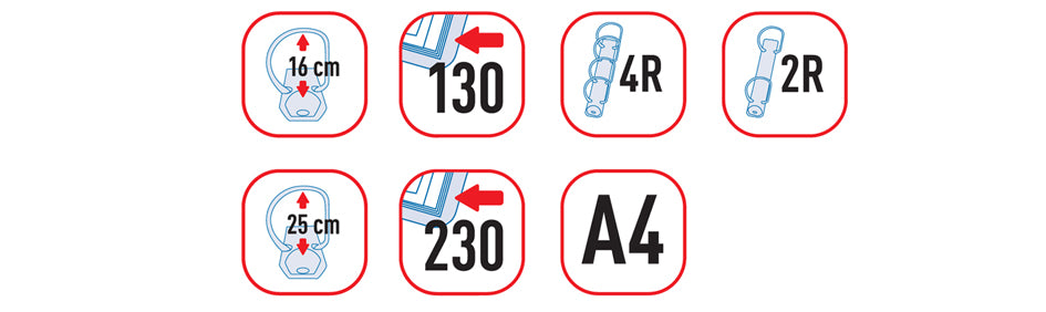herlitz Ringbuch easy orga to go, A4, 2-ring, weiß-