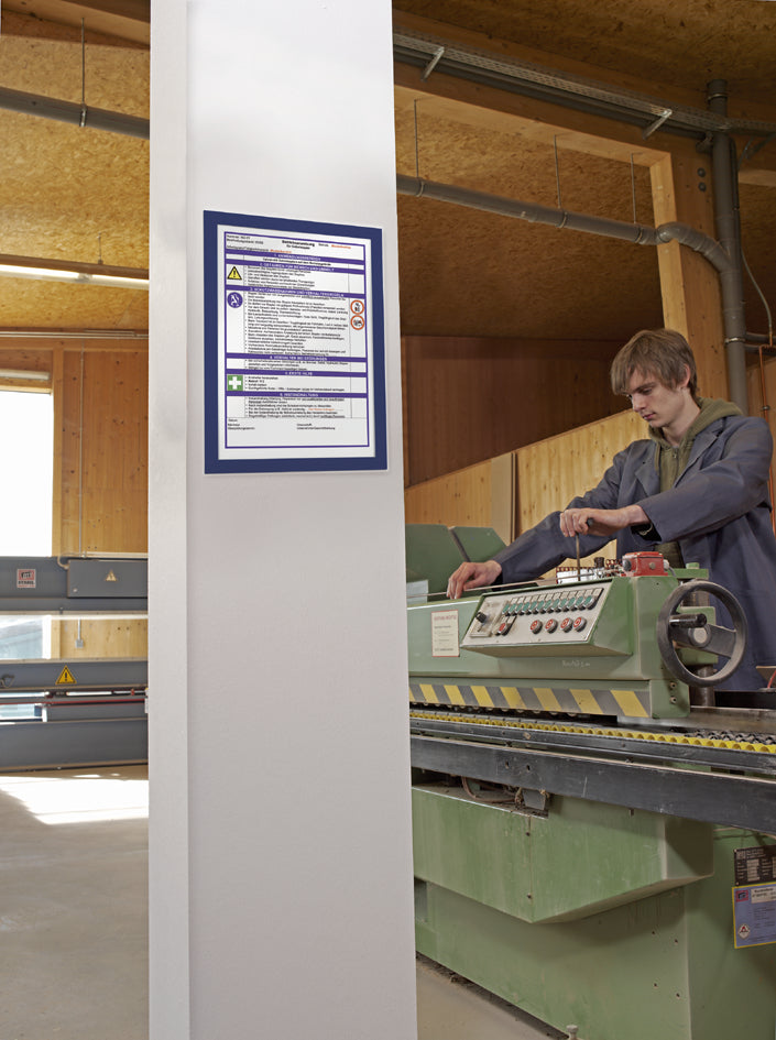 DUURZAAM Magneetkader DURAFRAME, DIN A4, rood