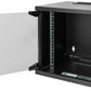 DIGITUS 10 wandverdeler, 6 HE, (B)312 x (D)300 mm, zwart