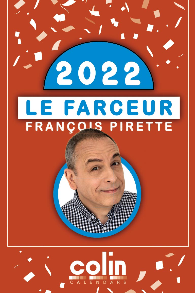 Dagblokkalender Le Farceur François Pirette 2022