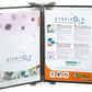 tarifold STERIFOLD display bord roestvrij staal, A4, zwart