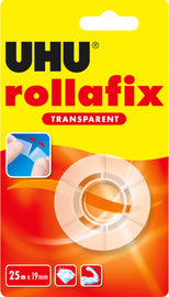 UHU kleeffolie rollafix transparant, incl. handdispenser