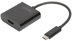 DIGITUS USB 3.1 Grafische adapter, USB-C - HDMI, zwart