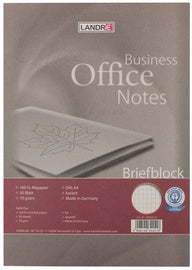LANDRÉ briefkussen recycling, A4, 50 vel, 70 g/m², geruit