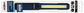 ANSMANN LED-werkplaats-zaklamp WL250B slim, zwart/blauw