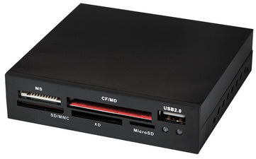 LogiLink USB 2.0 kaartlezer, 54 in 1, kunststof behuizing