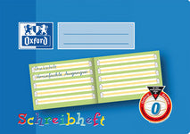 Oxford schrift, DIN A4 liggend, uitspraak: SL