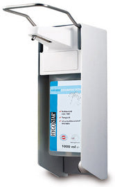 HYGOSTAR wanddispenser, wit, voor flessen van 500 ml