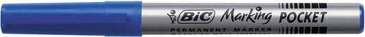 Bic permanent marker ECOlutions, schrijfbreedte 1,1 mm, fijne punt, blauw