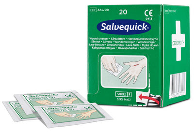 CEDERROTH Salvequick wondreinigingsdoekjes, 20-pak