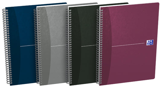 Oxford spiraal notitieboek Essentials, B5, 90 vellen, gestippeld