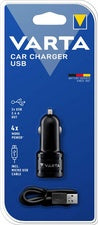 VARTA USB autolader Autovoeding, 2 x USB-aansluiting