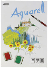 herlitz aquarelvel, 210 x 298 mm, inhoud: 20 vel