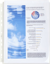 EXACOMPTA brochureomslag met vouwvak, DIN A4, PP