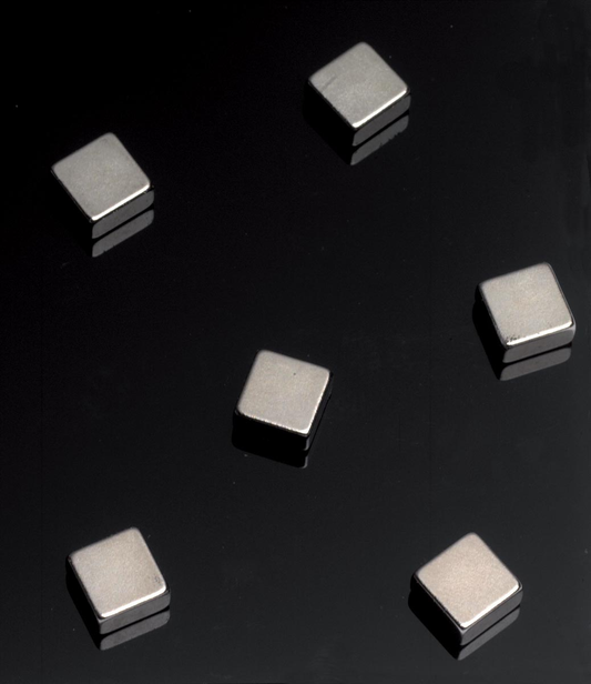 Naga Magneten voor glasborden 6 stuks, ft 10 x 10 x 5 mm