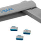 LogiLink USB-C veiligheidsslot, 1 sleutel / 4 sloten