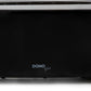 Domo Broodrooster B-Smart, voor 4 sneden brood, zwart