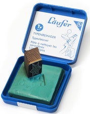 Läufer Typutz Type Cleaner, in hersluitbaar blik