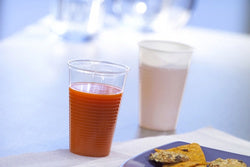 STARPAK plastic drinkbekers PP, 0,2 l, wit, 100s