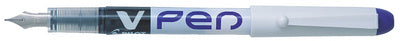 PILOT wegwerp vulpen V-Pen, puntdikte: 0.5 mm, blauw