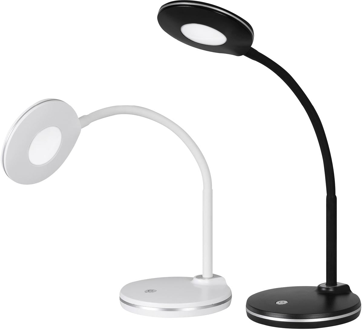 Hansa bureaulamp Splash, LED-lamp, wit