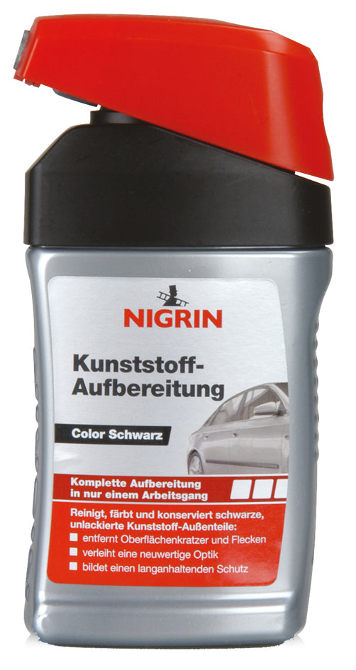 NIGRIN Plastic Conditioner, zwart, 300 ml