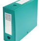 EXACOMPTA archiefdoos met drukknoop, PP, 100 mm, groen