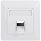 LogiLink inbouwdoos voor Keystone module, 1-voudig, signaal wit