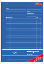 herlitz formulierenboek Bestel 104, DIN A4, 2 x 40 vel