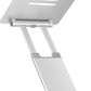 Desq telescopische laptopstandaard voor laptops tot 17 inch, zilver