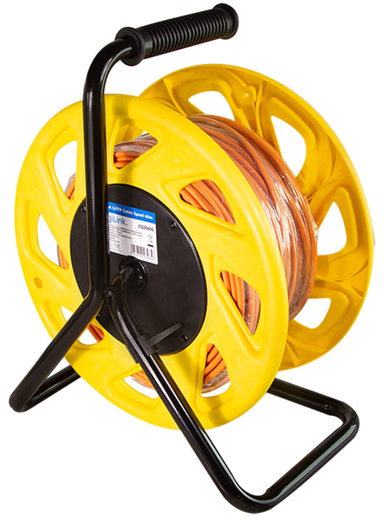 LogiLink netwerkkabel trommel, Cat. 6A, S/FTP, 500 MHz, 60m